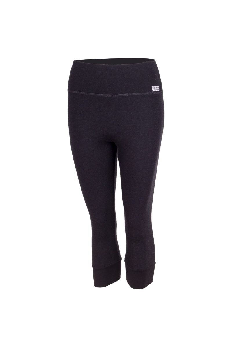 Lasting dámske merino 3/4 spodky WIA čierne Veľkosť: M 8595067905815