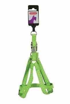 Postroj pes MAC LEATHER zelená