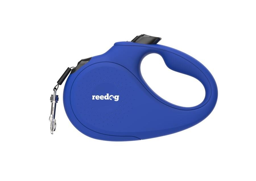 Reedog Senza Basic samonavíjecí vodítko S 15kg / 5m páska / modré