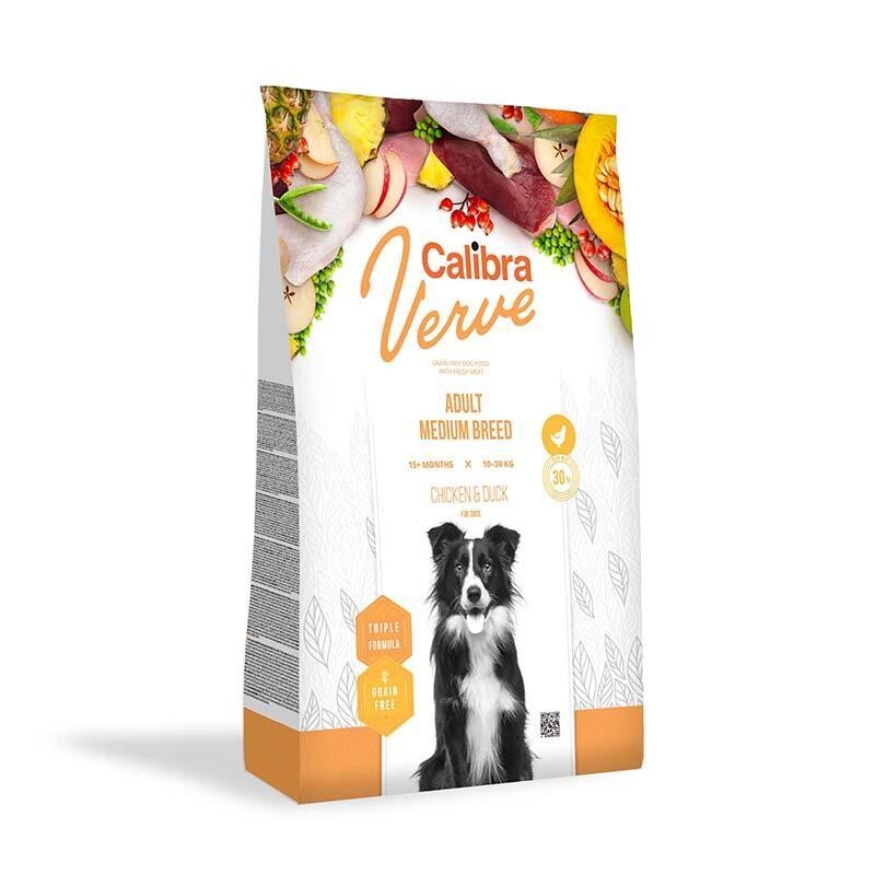 Calibra Dog Verve GF Adult Medium Chicken&Duck