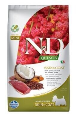 N&D Quinoa DOG Skin & Coat Duck & Coconut Mini