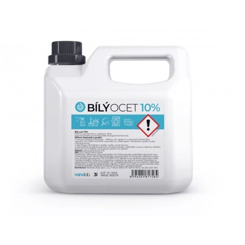 Nanolab Biely ocot na upratovanie 3 L