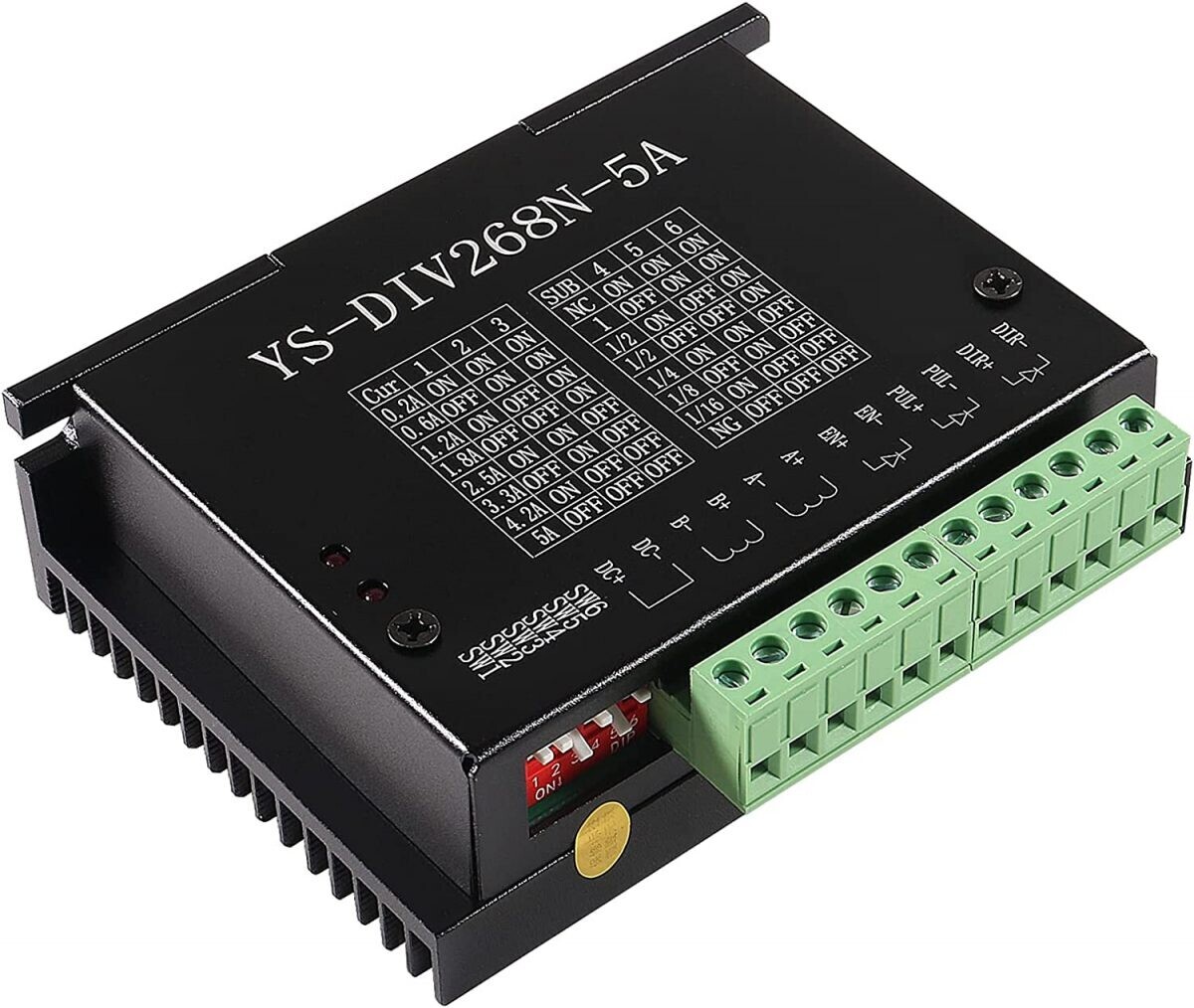 Driver pre krokové motory 0,2-5A YS-DIV268N-5A