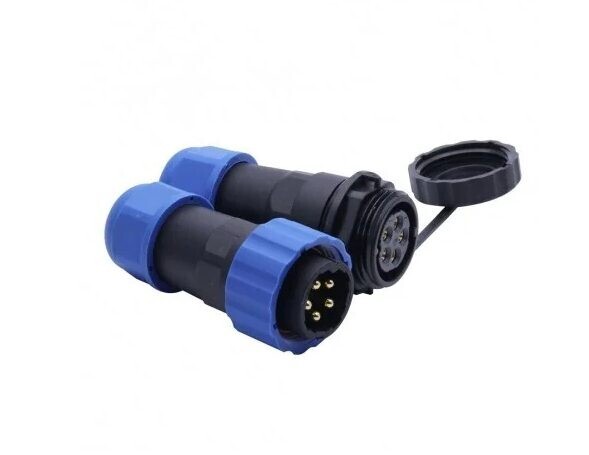 Vodeodolný spojovací konektor SP20 - 5Pinov IP68