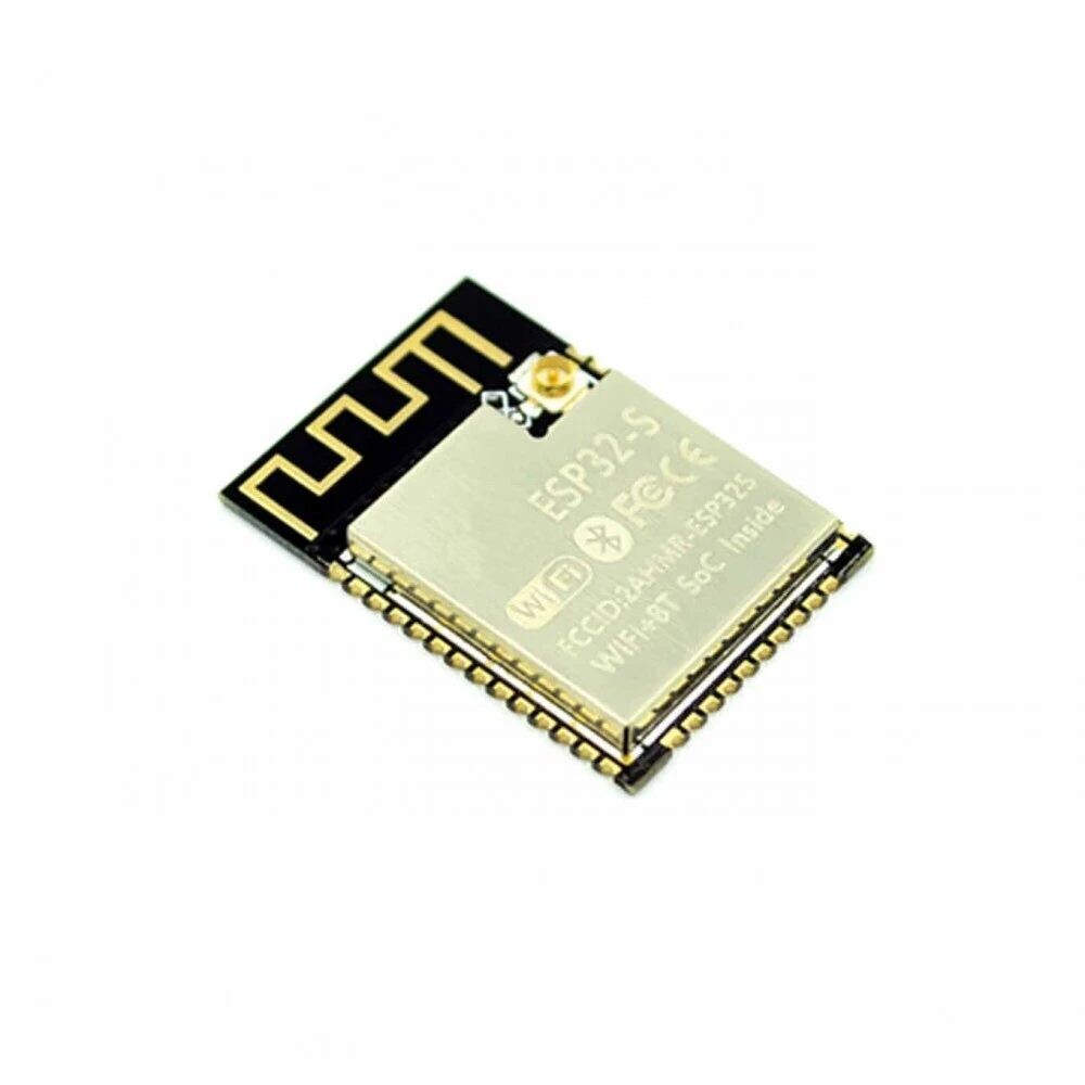 ESP-32S Wi-Fi + Bluetooth Mikrokontroler Modul - Dual-Core, ADC, DAC, FOTA, externá anténa