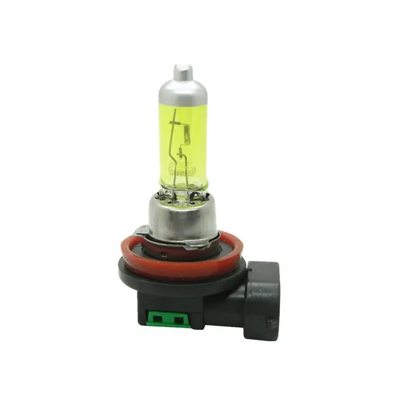 Halogénová žiarovka s päticou H11, 100W, 12V - Žltá 3000K