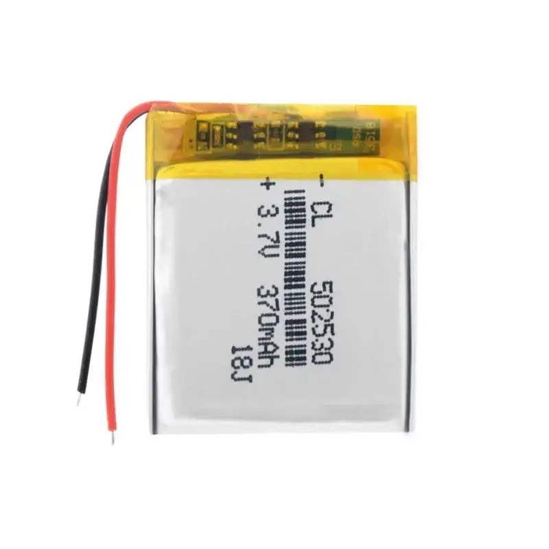 Li-Pol batéria 370mAh, 3.7V, 502530