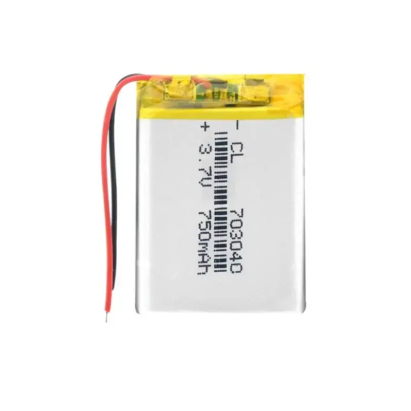 Li-Pol batéria 750mAh, 3.7V, 703040