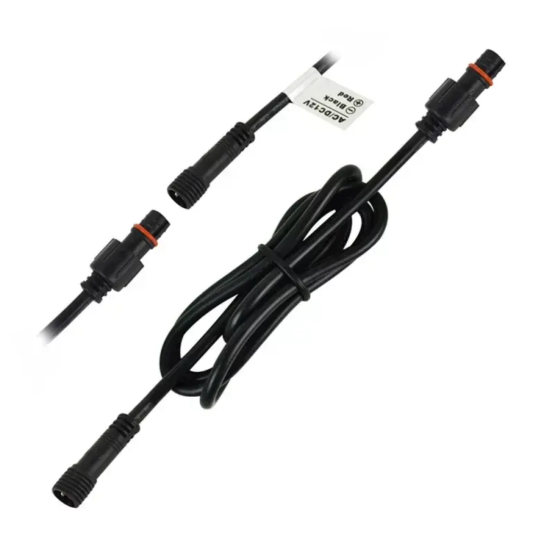 Predlžovací kábel vodeodolný pre záhradné svietidlá IP67, 2-pin, 2 metre