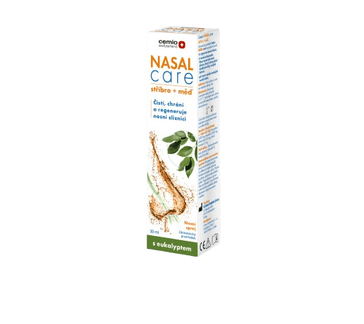 CEMIO NASAL care striebro + meď, 30 ml