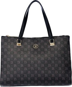 BERTOO Cestovná kabelka Valentína black logo