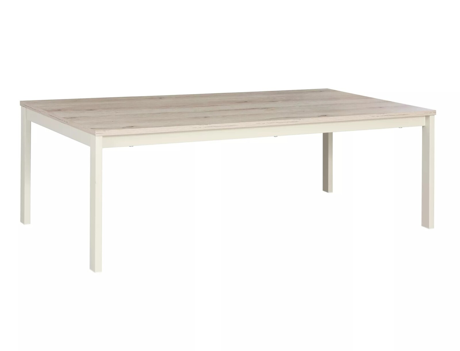 Konferenční stolek Frost 120 cm krémový/alpský dub