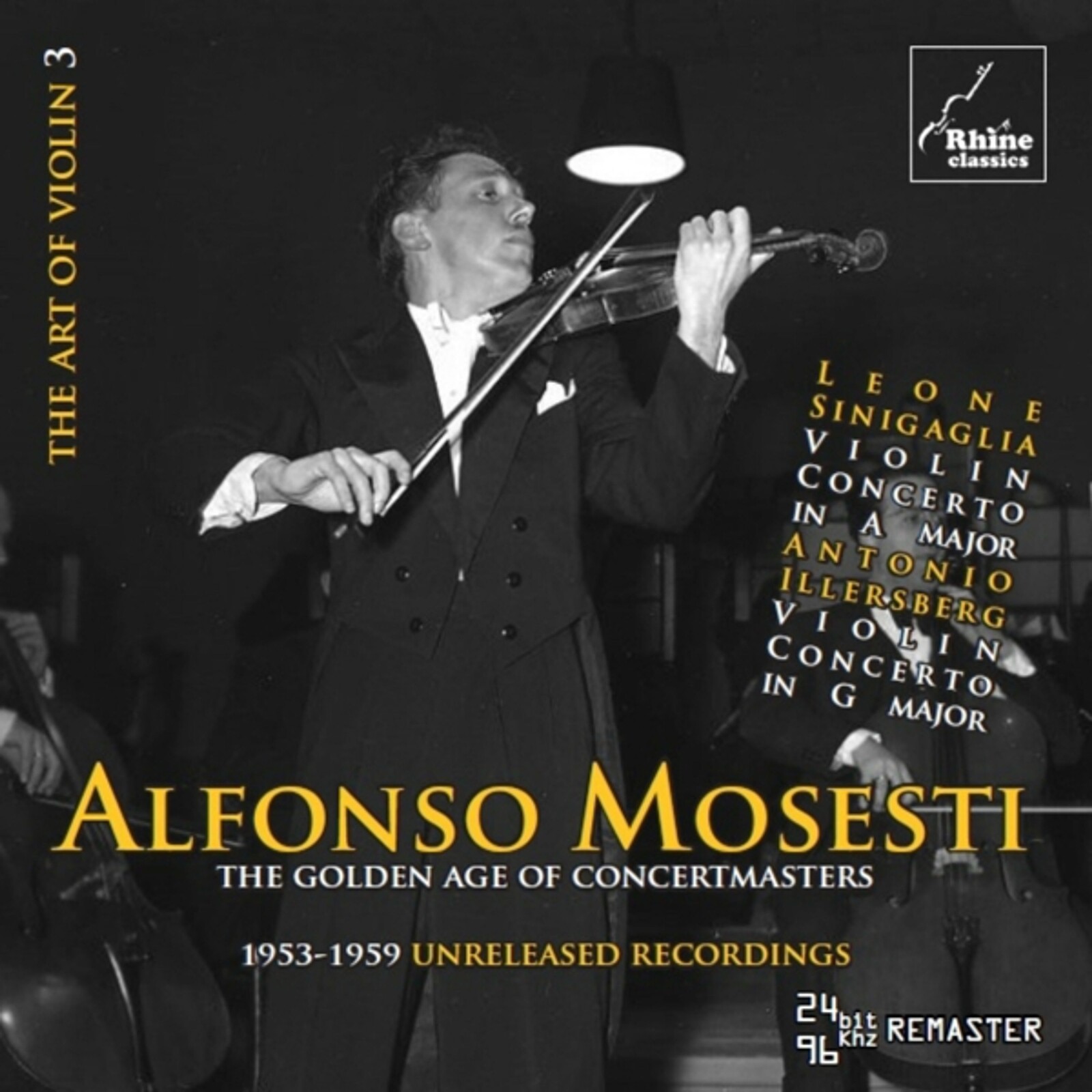 Alfonso Mosesti, ART OF VIOLIN 3, CD