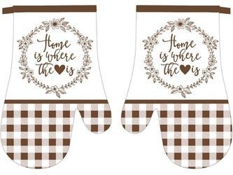 MAKRO - Chňapka s magnetom 2ks Kuchyňa, Home hnedá