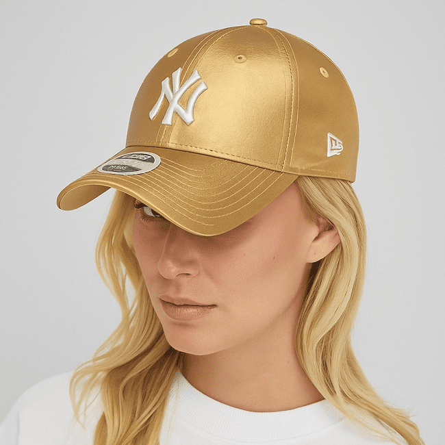 Dámska Šiltovka New Era 9Forty Womens MLB Metallic NY Yankees Gold - UNI