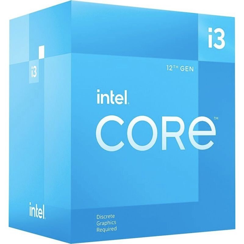 INTEL Core i3-12100F (až do 4,3Ghz 12MB LGA1700 no VGA) BOX BX8071512100F#obal