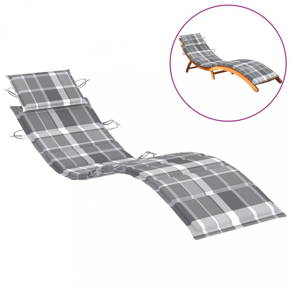 Poduška na záhradné lehátko látka Dekorhome - POSLEDNÝ KUS