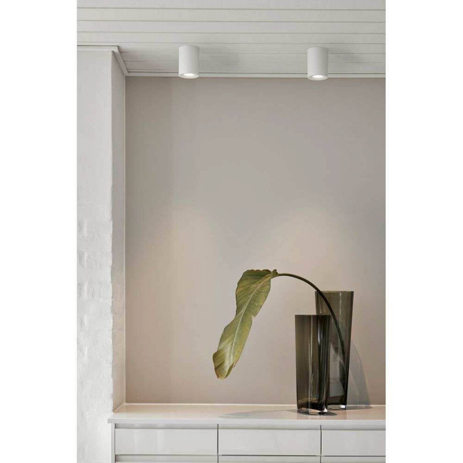 LOOM DESIGN stropné LED svetlo Nyx, biele, IP54