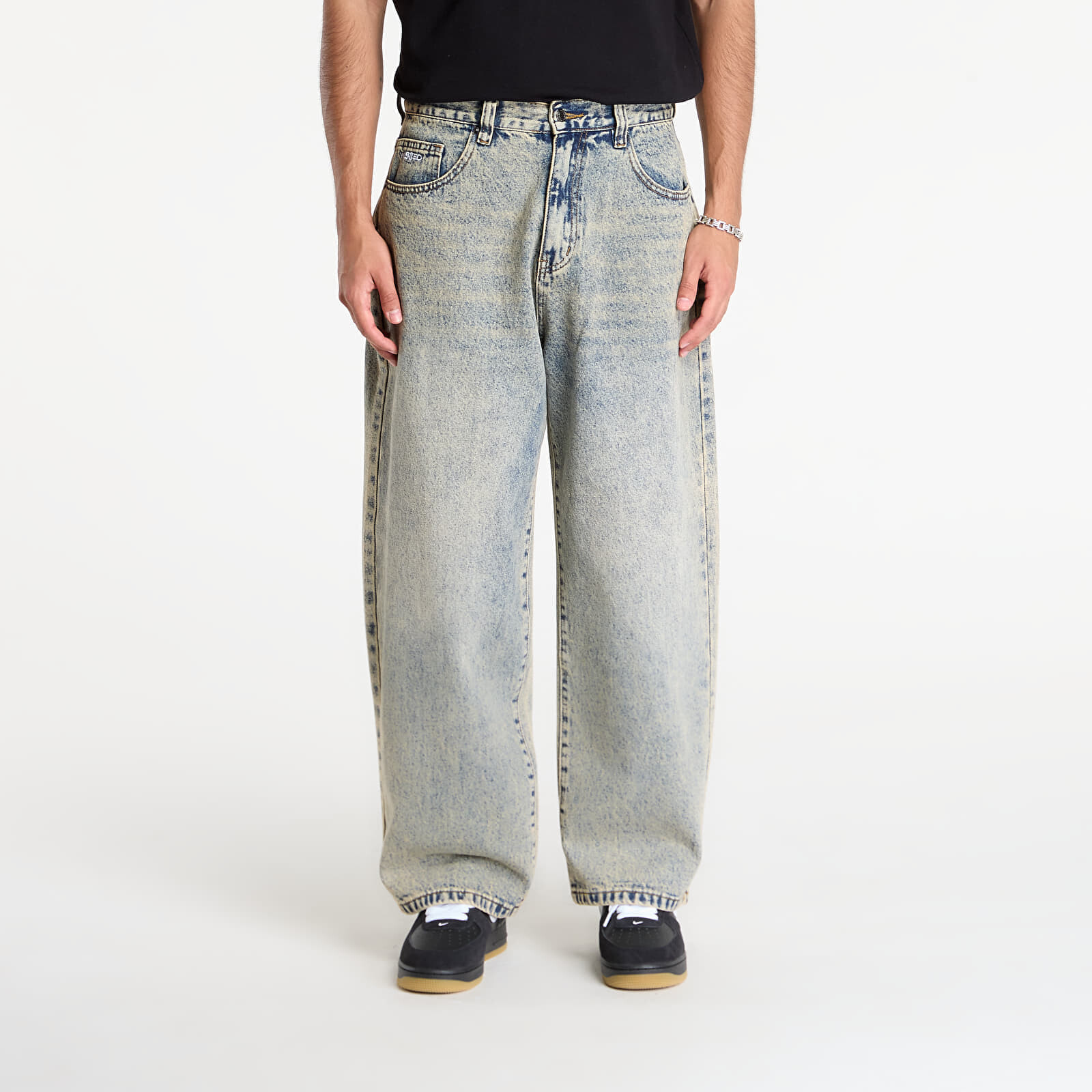 Džínsy Wasted Paris M Grant Jeans Acid Blue 34
