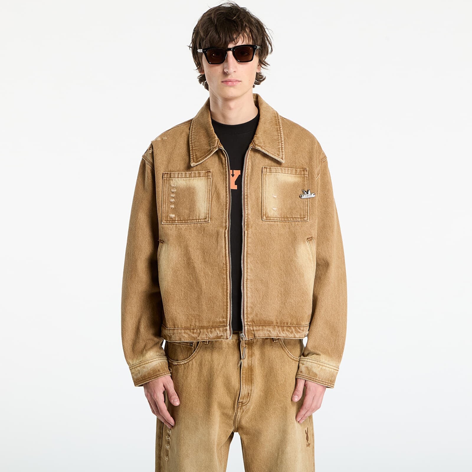 Bunda Playboy x FTSHP Denim Jacket UNISEX Orche XL