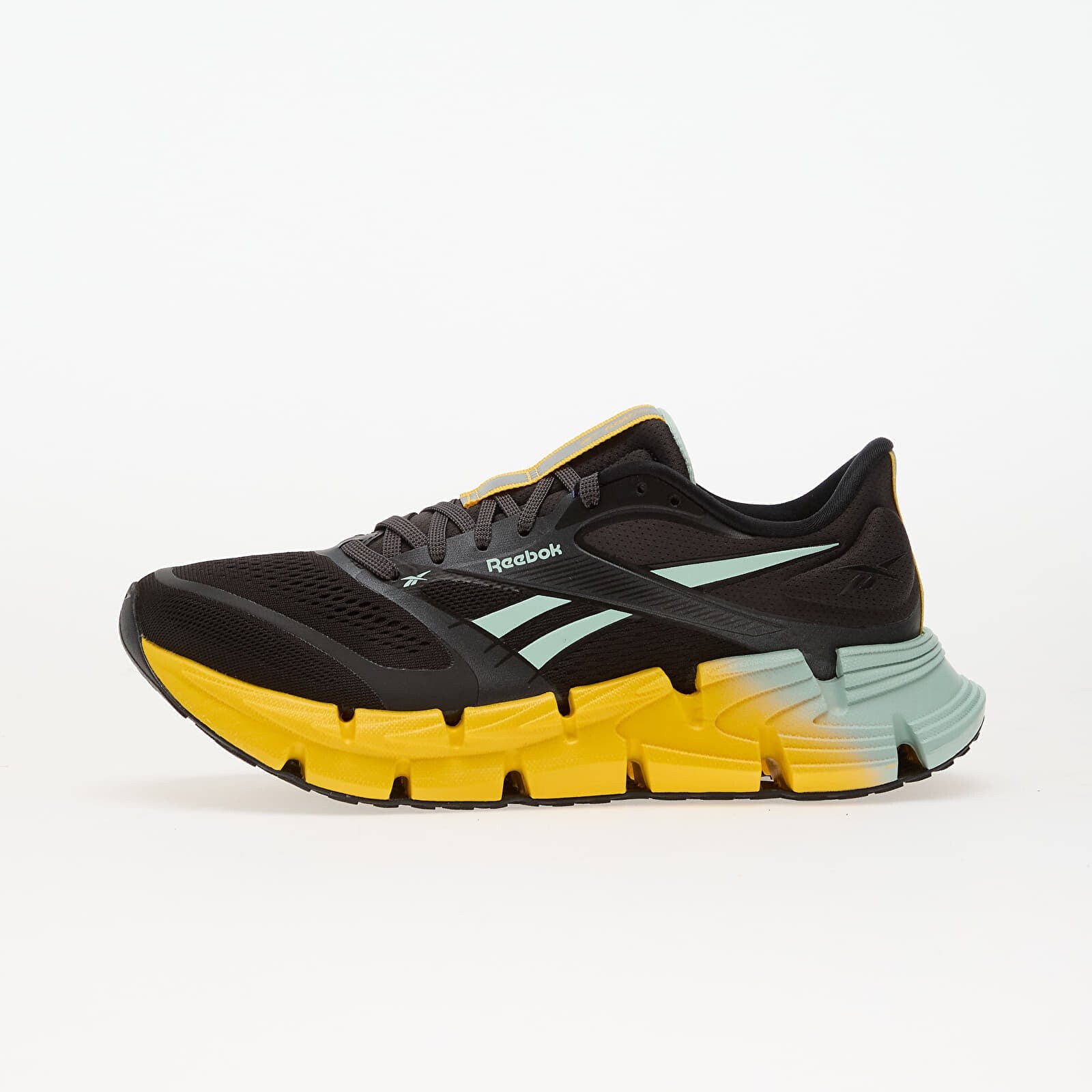 Tenisky Reebok Floatzig 2 Washed Black/ Glitch Aqua/ Golden Haze EUR 42.5