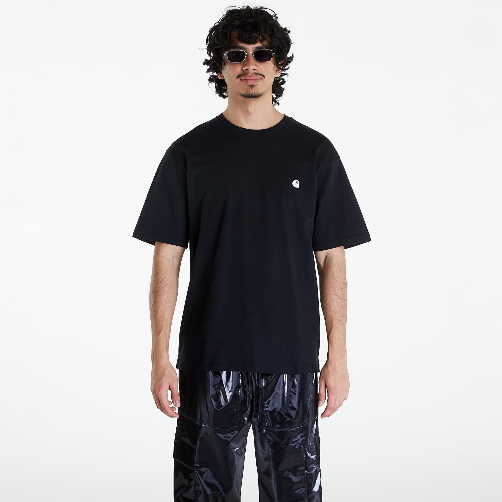 Tričko Carhartt WIP Short Sleeve Madison T-Shirt UNISEX Black/ White S