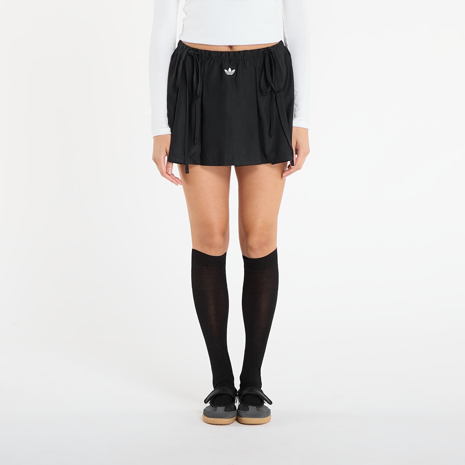 Sukňa adidas Ribbon Mini Skirt Black M
