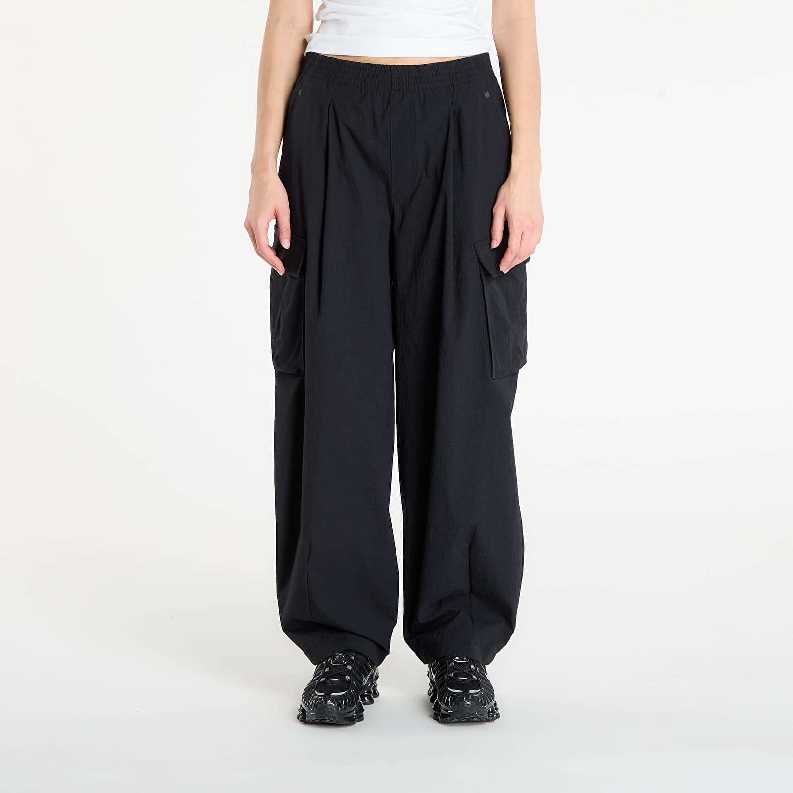 Kalhoty Under Armour Unstoppable Ripstop Cargo Black XS