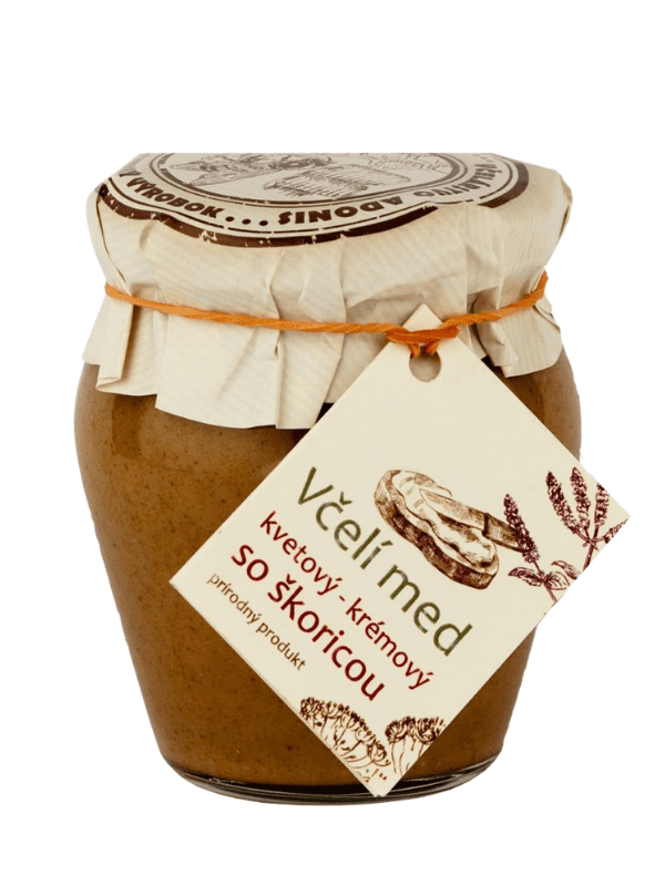 Krémový med so škoricou ADONIS 250 g