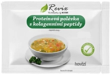 Revix proteínová polievka s kolagénnymi peptidmi 2+1 zadarmo