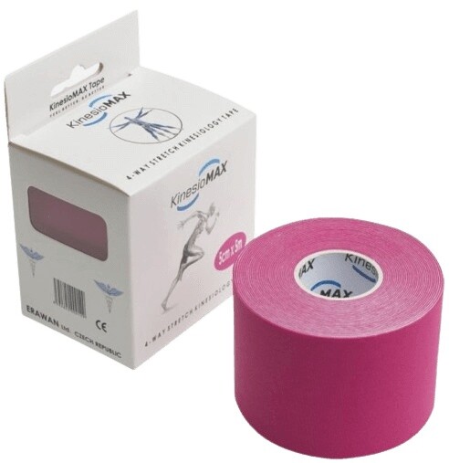 Kine-max 4 way stretch tape - ružová
