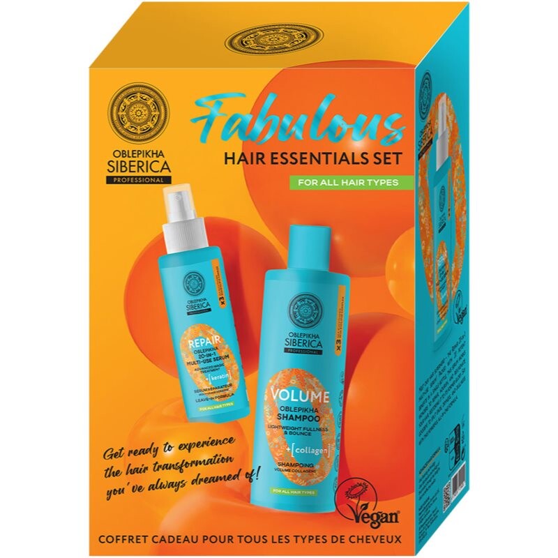 Natura Siberica Oblepikha Siberica Fabulous Hair Essentials Set darčeková sada na vlasy