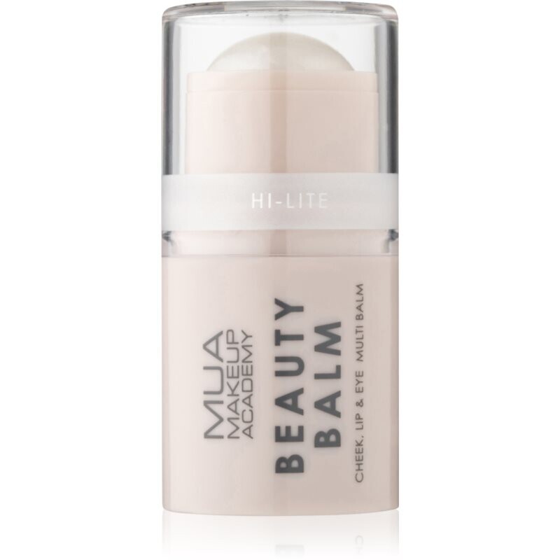 MUA Makeup Academy Beauty Balm krémový rozjasňovač v tyčinke odtieň Hi-Lite 4 g