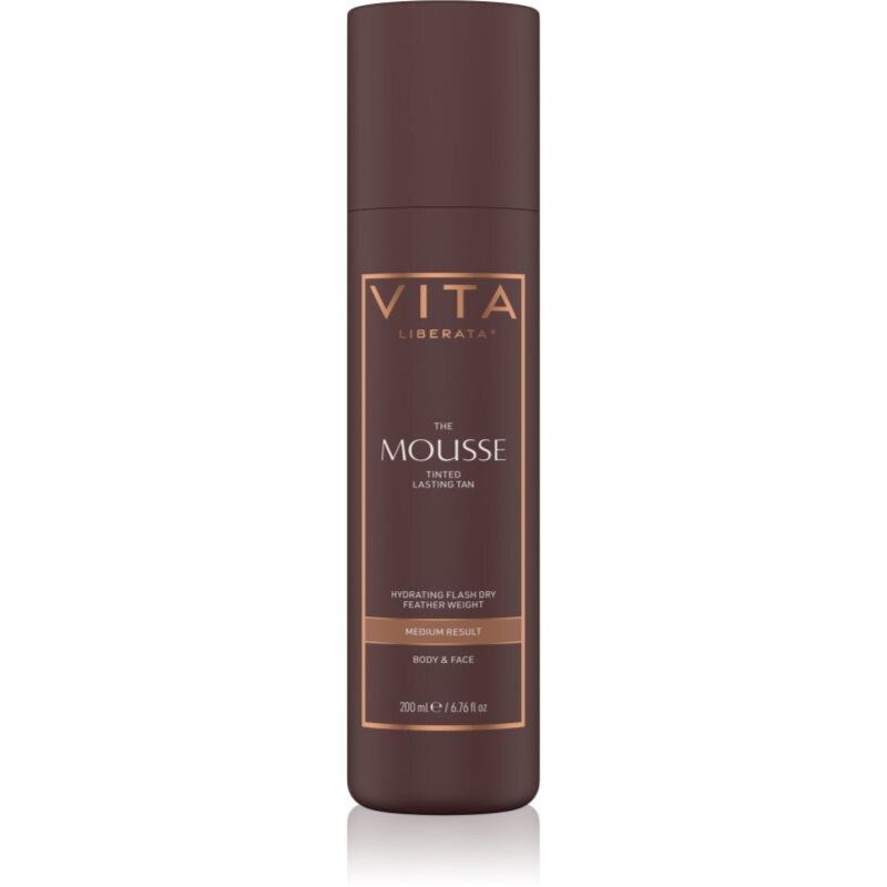 Vita Liberata Tanning Mousse Tinted samoopaľovacia pena na telo odtieň Medium 200 ml
