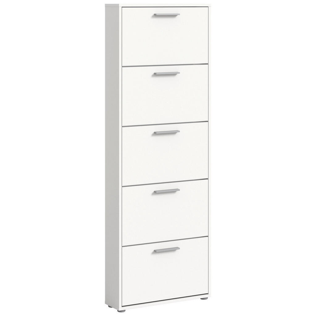 Carryhome VÝKLOPNÁ SKRINKA NA TOPÁNKY, biela, 59/169/17 cm