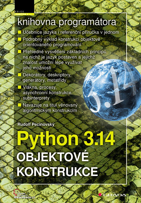 Python 3.14 - Objektové konstrukce, Pecinovský Rudolf