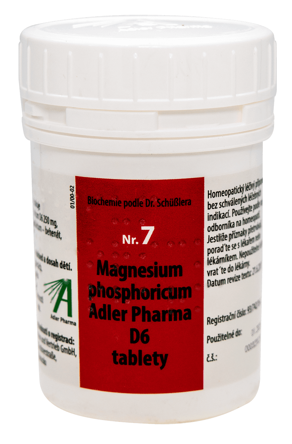 ADLER PHARMA Nr.7 Magnesium phosphoricum D6, 400 tabliet