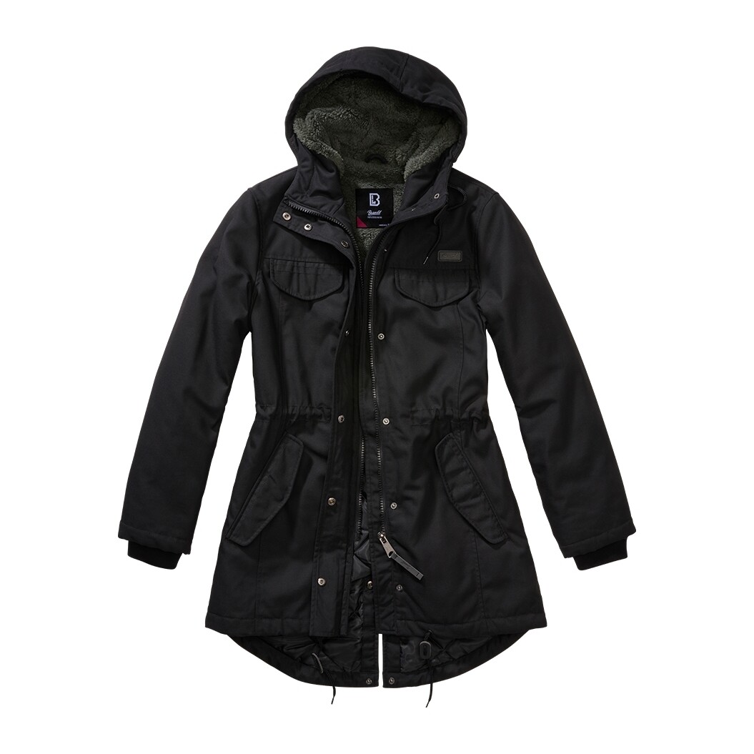 Kabát Brandit Ladies Marsh Lake Parka - čierny, L