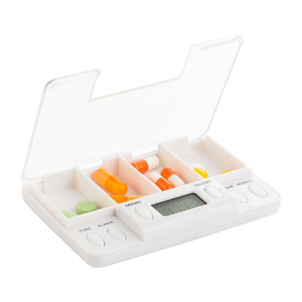 Dávkovač práškov s budíkom - biely