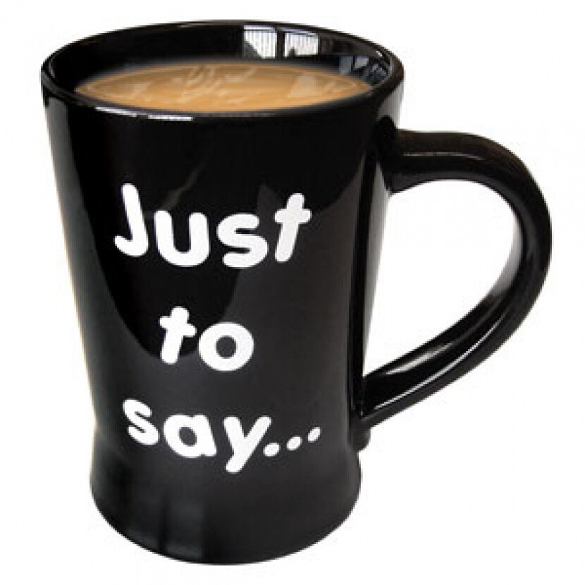 Hrnček s odkazom - čierny