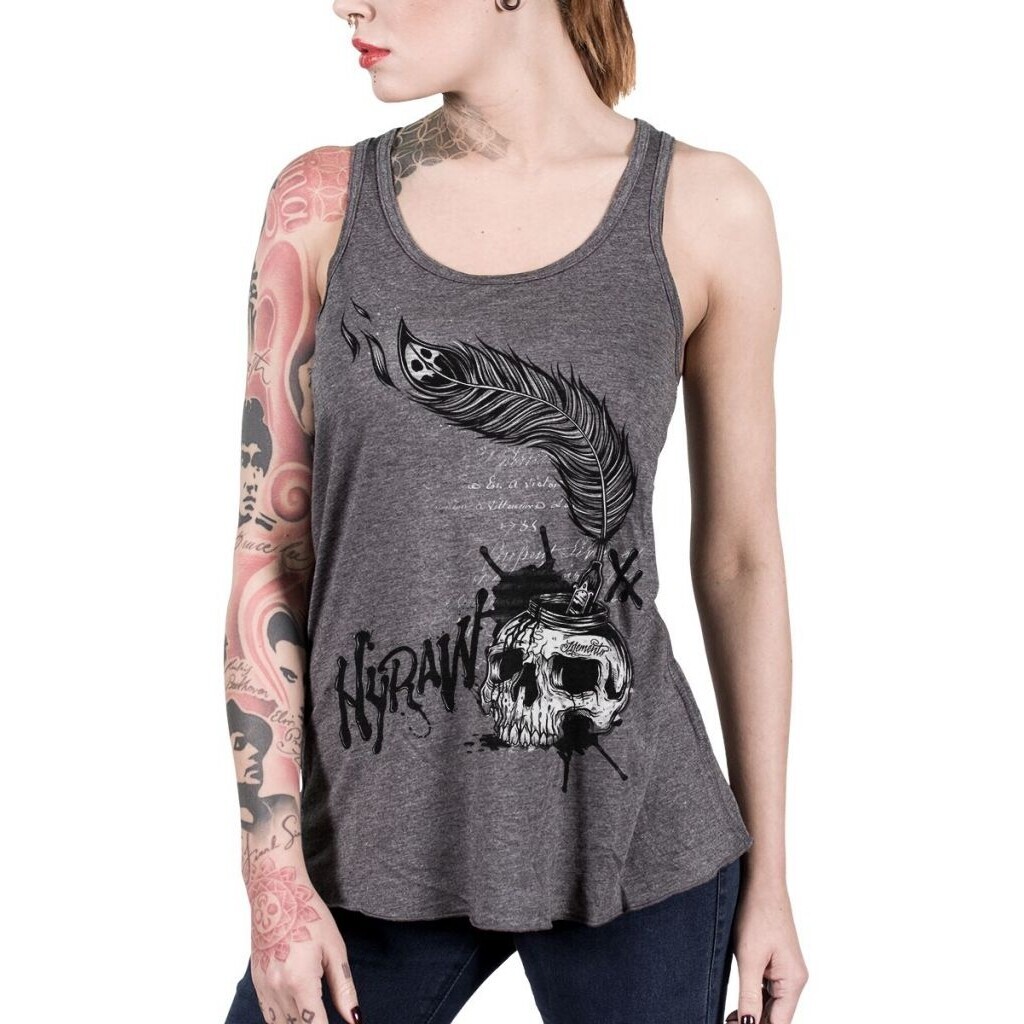 Tielko dámske Hyraw Ink - sivé, S