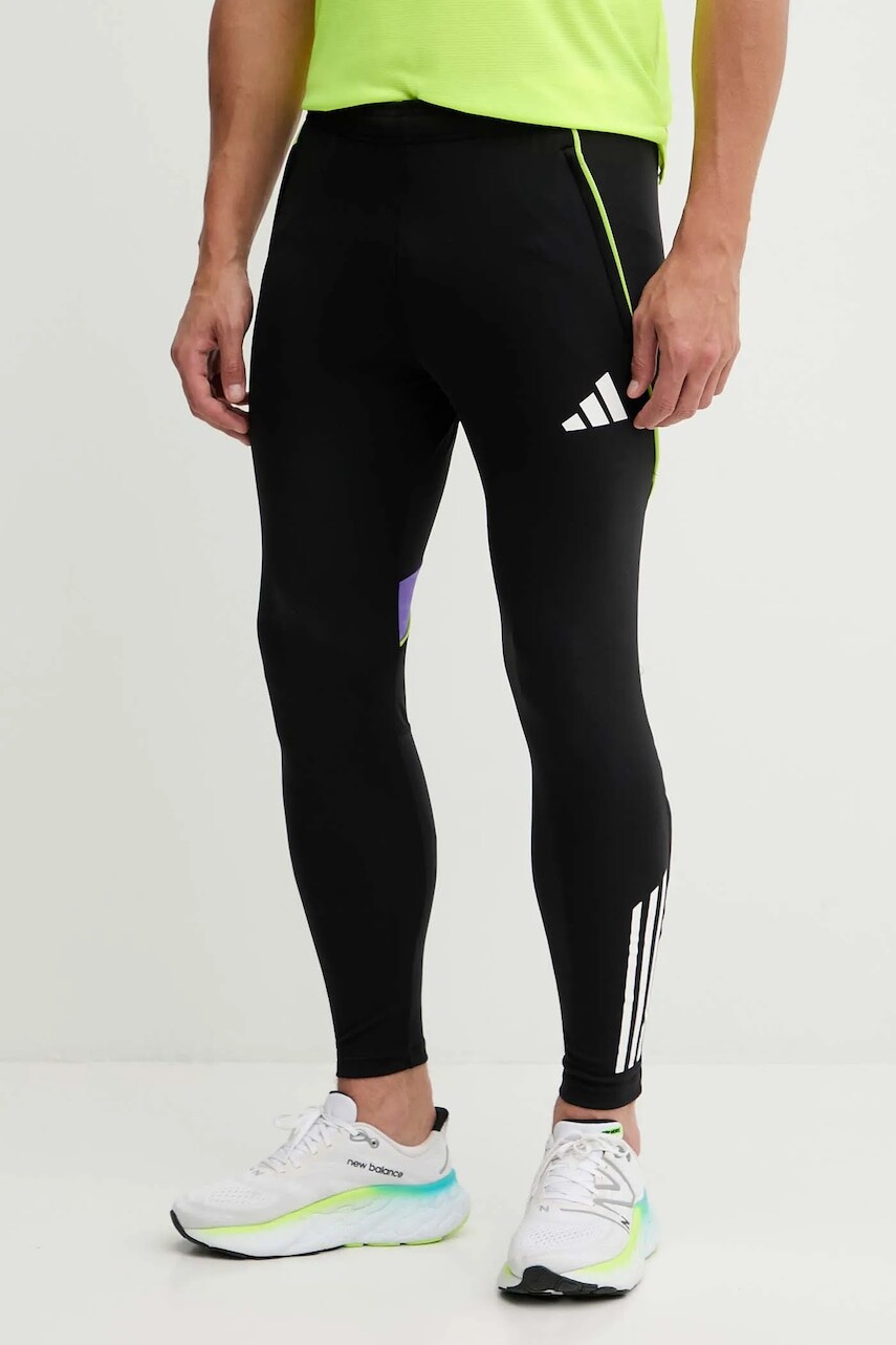 Tepláky adidas Performance Tiro čierna farba, s potlačou, JW4356