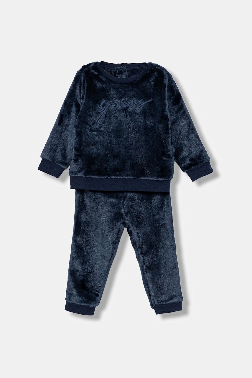 Tepláková súprava pre bábätká Guess 2-pak tmavomodrá farba, I5BG03 WFRS0