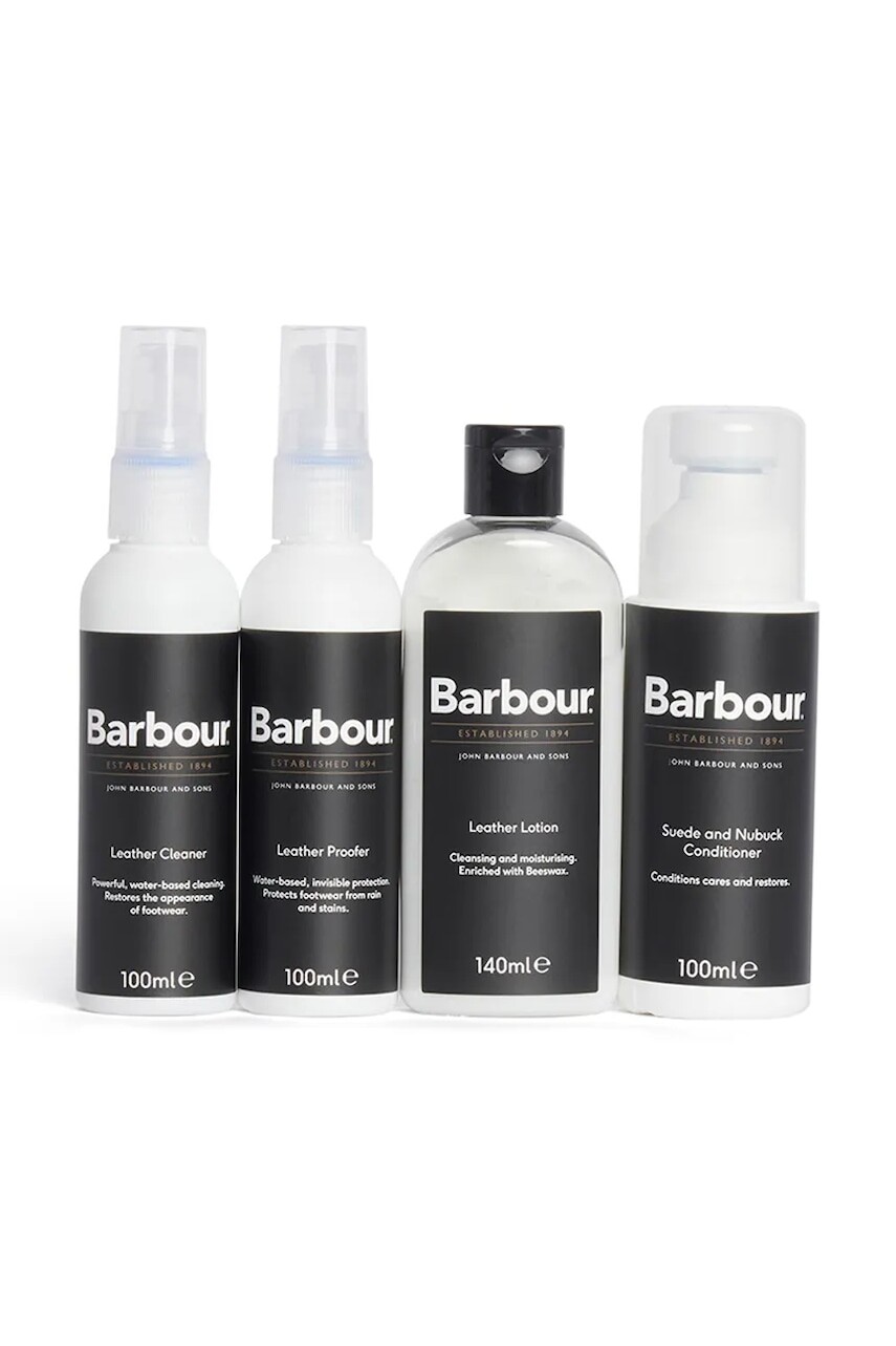 Sada na starostlivosť o obuv Barbour Leather Footwear Care Kit 3-pak viac farieb