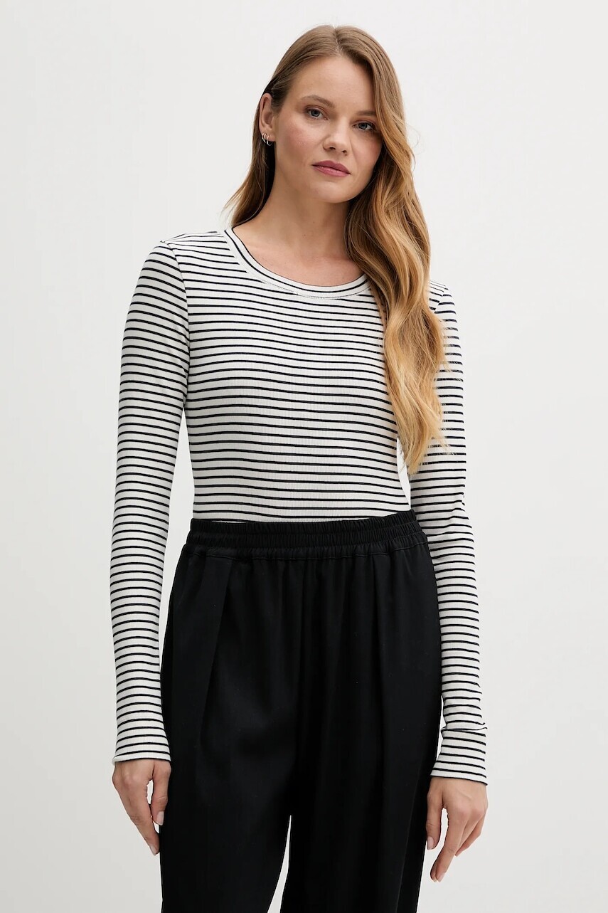 Tričko s dlhým rukávom Tommy Hilfiger tmavomodrá farba, UW0UW06090