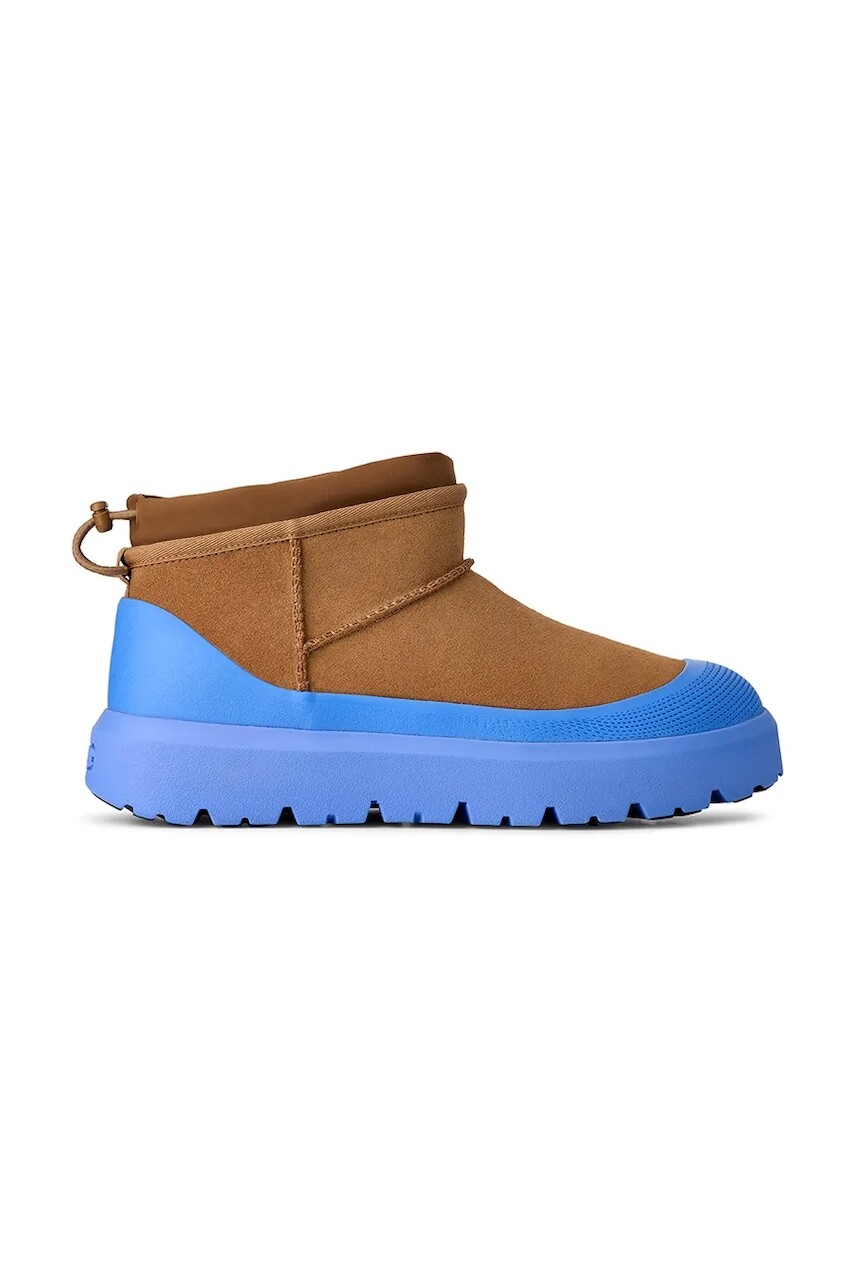 Snehule UGG Cl Ultra Mini Weather Hybrid hnedá farba, 1174196.CBG