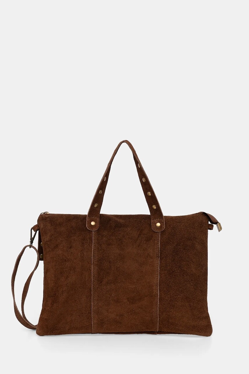 Taška na notebook Answear.LAB hnedá farba