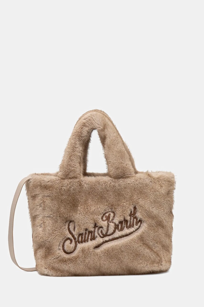 Kabelka MC2 Saint Barth béžová farba, COL0033