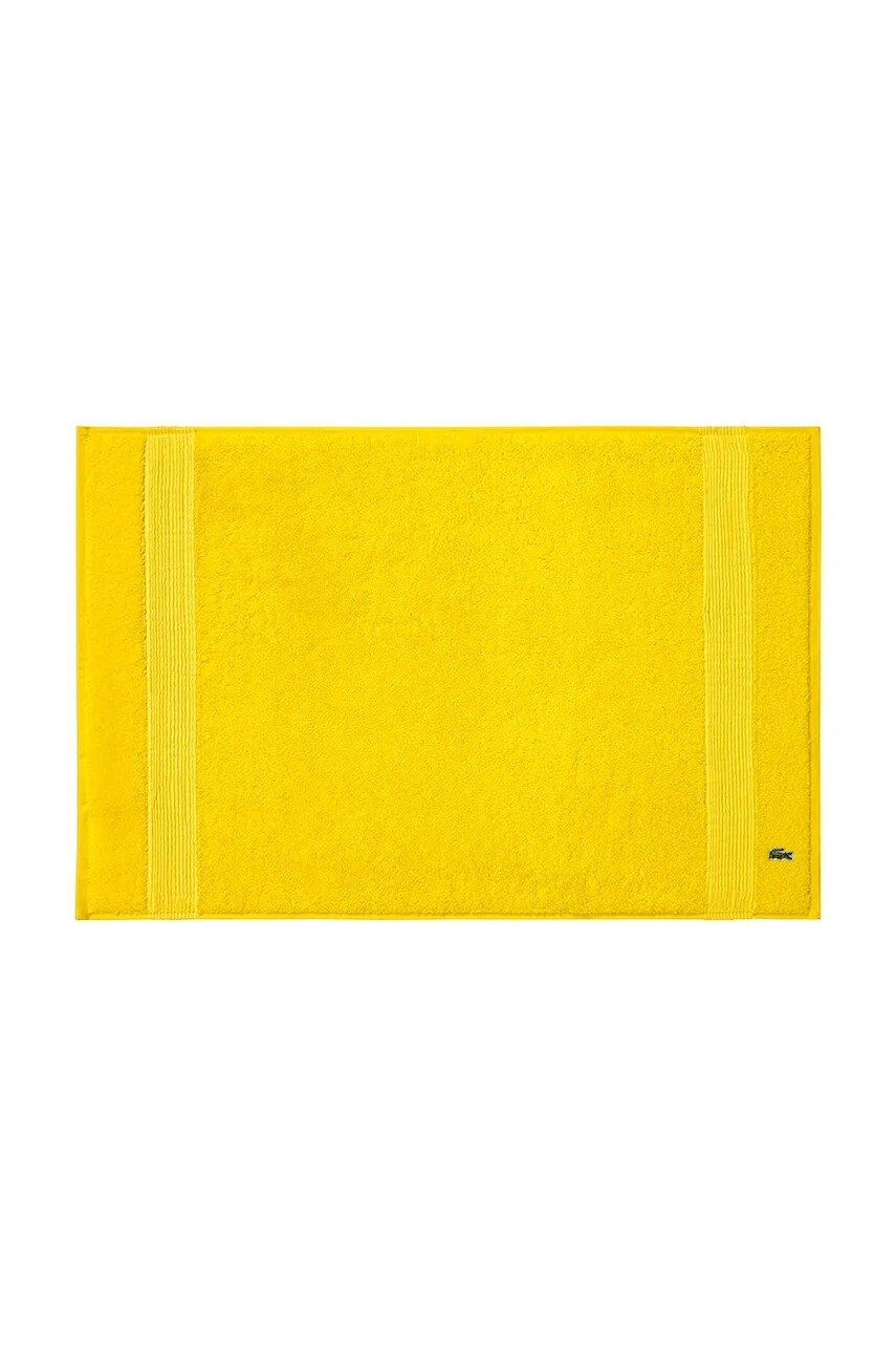 Kúpeľňová predložka Lacoste L LECROCO Jaune 50 x 70 cm žltá farba