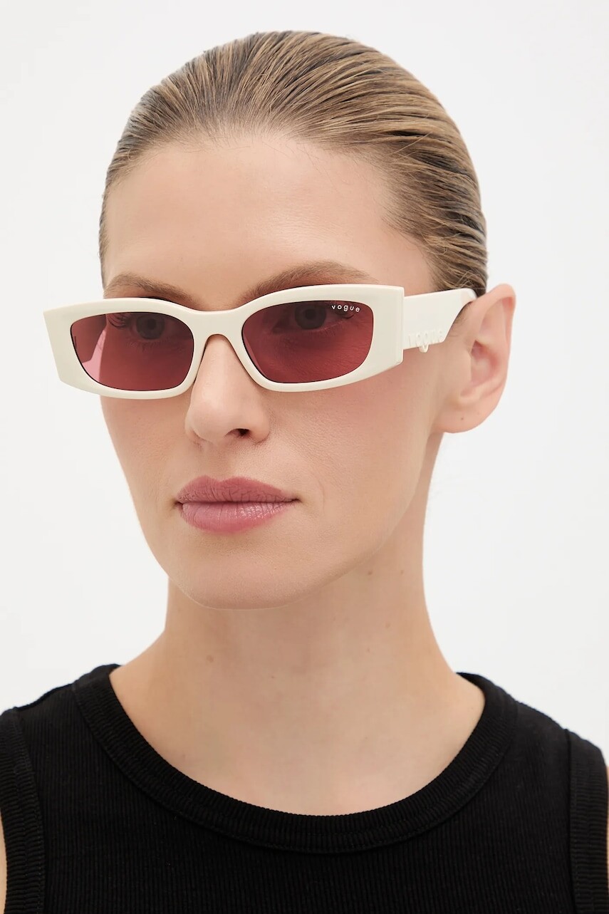 Slnečné okuliare VOGUE béžová farba, 0VO5655SU